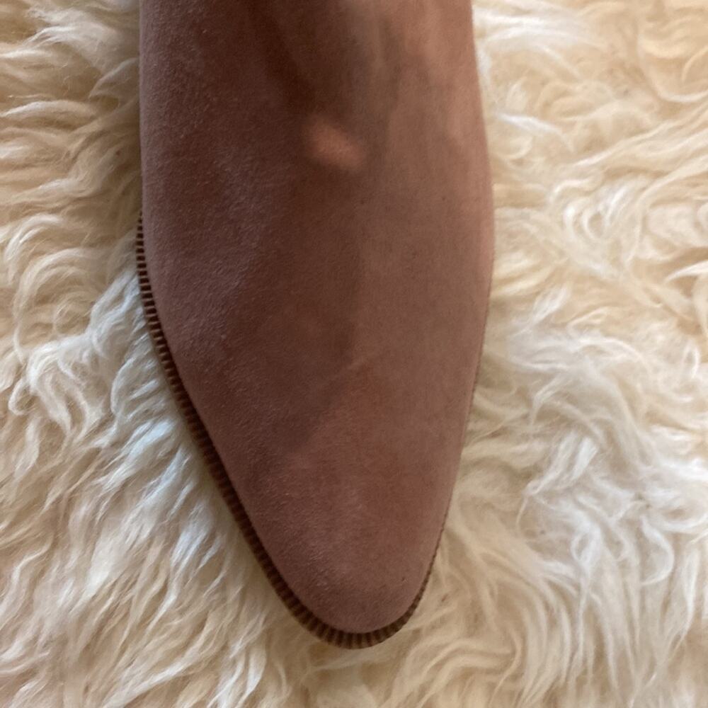 Joe’s Jeans Women’s Rose Mica Chelsea Bootie NWOB Sz 6M Suede Pointed Toe - Picture 9 of 9